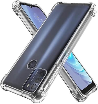 Shockproof Soft TPU hoesje Silicone Case Geschikt voor: Motorola Moto G50