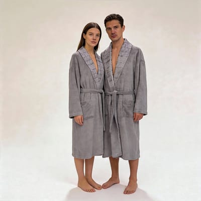 Nurpak Luxe Bamboe Badjas – 70% Bamboe / 30% Katoen – 390 GSM – Zacht & Sneldrogend – Unisex