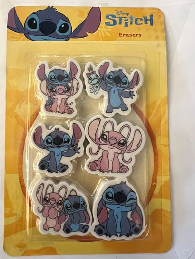 Lilo en Stitch gum 6 stuks