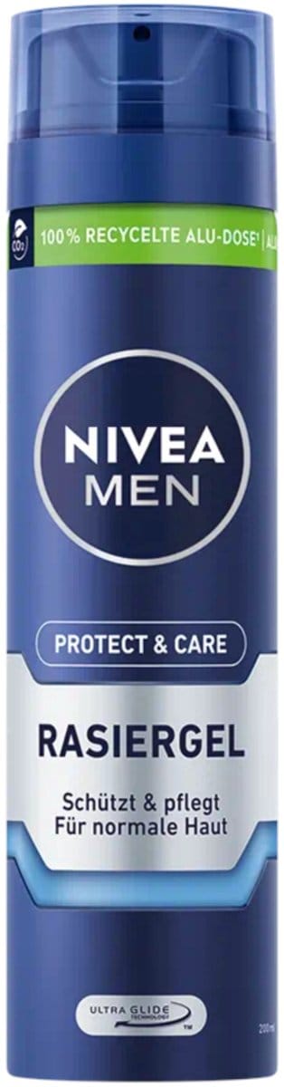 Nivea Scheergel 200ml Mild protect and care