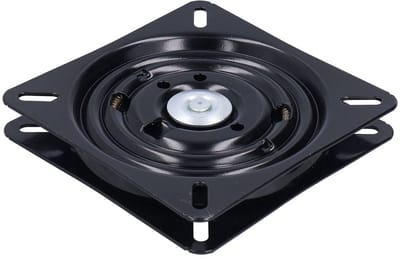 ZEYNOMAX- Barkruk Draaitafelbasis - Koudgewalste Staalplaat - 7 Inch - Geschikt voor Meubelstoelen - Gewicht 1297g - Afmetingen 177x177x25mm - Draaitafel