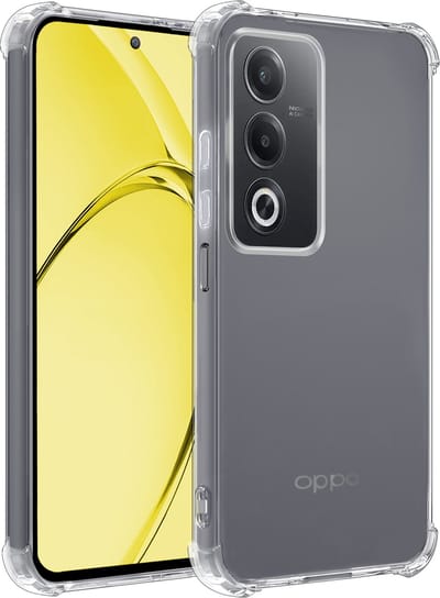 Hoesje - Geschikt voor OPPO A80 - Sterk & Shockproof - Siliconen Case - Back Cover - Telefoon Hoes Shock Proof - Telefoonhoesjes - Transparant