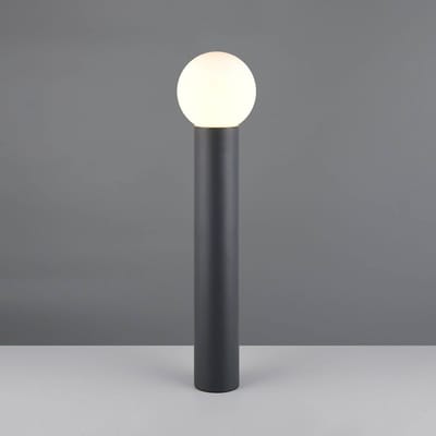 Trio Lighting Tuinpadverlichting Mures, antraciet, hoogte 80 cm, metaal