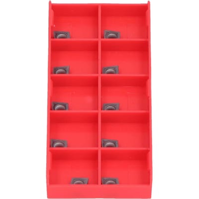 10 Pièces Inserts de Tournage CNC Lame en Carbure de Rechange Outil de Coupe Métal pour Tour CCMT09T304