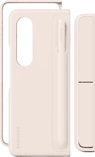 Samsung Galaxy Z Fold4 Protective Standing Hoesje Met S Pen Lichtroze