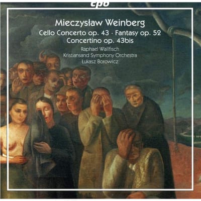 CD MIECZYSŁAW WEINBERG - RAPHAEL WALLF - Celloconcert Op. 43 - Fantasy Op. CPO5552342 cpo 2019 Japan Klassiek Gebruikt brown
