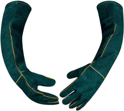Handschoenen 60 cm voor het hanteren van dieren, lange mouwen, dik en duurzaam voor huisdieren zoals katten, honden en vogels