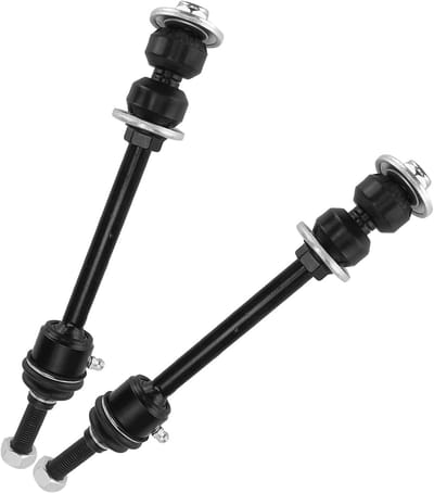 Dailygoods- Stabilisatorstang Eindkoppelingen Vervanging - 2 Stuks - Metaal - Zwart - Voor Dodge RAM 1500 5LUG 4WD 2006-2017 - Onderdeelnummer K80894 - Stabilisator Eindstuk