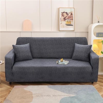 1/2/3/4-zits Stretch Bankhoezen Bankhoes Sofa Slipcovers Meubelbeschermer voor hoekbank chaise longue slipcovers Medium 145-185cm