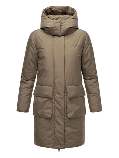 Marikoo dames winterjas met magneetsluiting – model Nanami