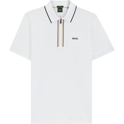 Boss Heren Polo Wit 50555698/100 Philix Goc