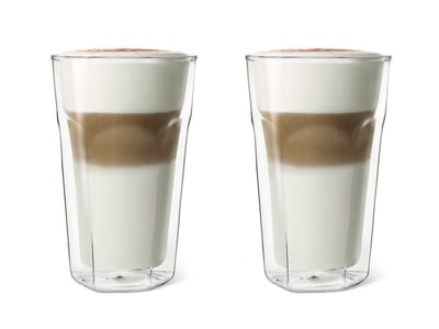 Leopold Vienna - Dubbelwandige latte macchiato glazen 280ml (set van twee stuks)