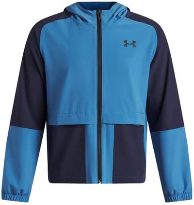 Under Armour Unstopabble Woven Jas Blauw 18-20 Years Jongen