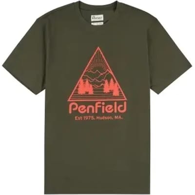 T-shirt Penfield Triangle Mountain Graphic