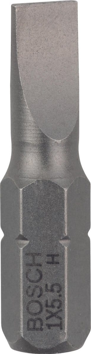 Bosch Flat Bits 5.5 mm extra hard 1.0 x 5.5 25mm 25 pcs.