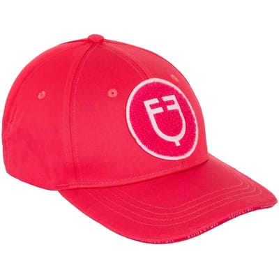 Equestro Baseball Pet met Sponge Logo Patch SS25 Honeysuckle