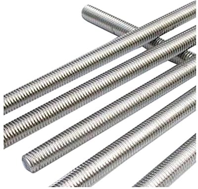 Schroefdraadstang - Bevestigingsstaaf - Bouwprojecten - Inclusief Moeren - M12 x 0.3m - Verzinkt