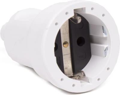 ABL PVC contrastekker + RA - Wit