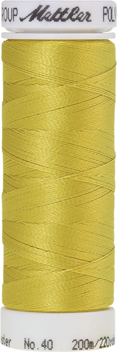Mettler borduurgaren - Geel - Nr 221 - Polysheen - 200 meter