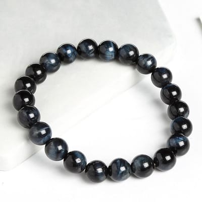 Sorprese armband - Tiger Eye - armband heren - zwart - cadeau - Model I