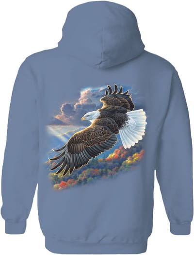 Adelaar Freedom - Bald Eagle The Coloured House Hoodie S