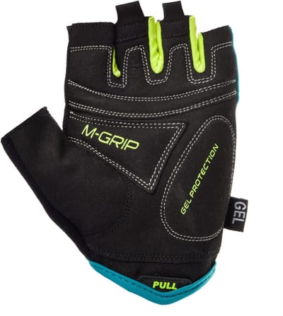 Meteor Gel GX39 - Fietshandschoenen - Maat M, donker groen-groen