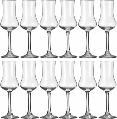 Royal Leerdam Likeur/borrelglazen - 12x stuks - transparant - 90 ml - Specials serie - 9cl - Likeurglazen