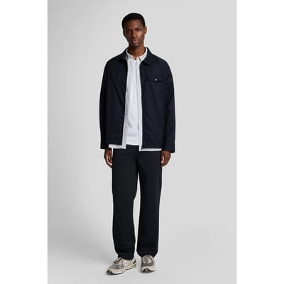 Lyle & Scott Drawstring Tapered Chino Jet Black Size: W28L32 | Pants Outlet | Heren | Zwart