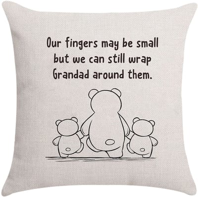 Dailygoods- Kussenhoes Grootvader - Sierkussen - Cadeau - Verjaardagscadeau - Opa - Comfortabel Design