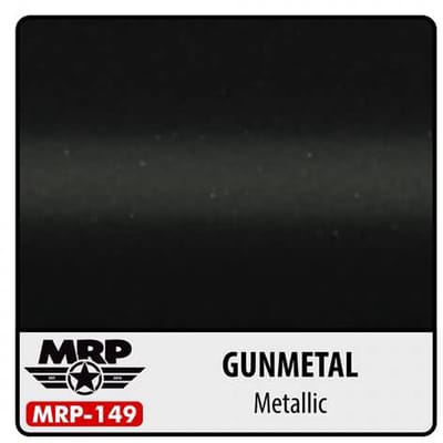Mr. Paint MRP-149 - Gun Metal – 30 ml verf voor Airbrush & Detailwerk