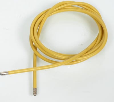alhonga kabel of mantel voor auto 35401 / Ø5mm per 2m / nieuw geel