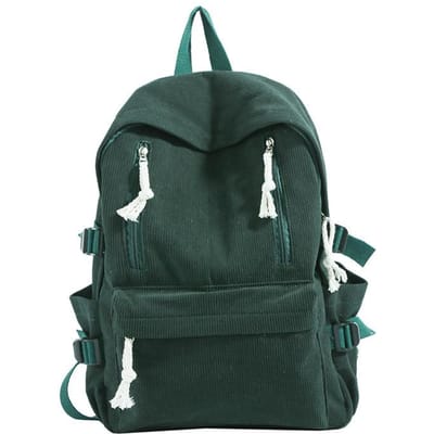 Grote capaciteit rugzak student schooltas nieuwe stijl fluwelen rugzak effen kleur eenvoudige veelzijdige mode multifunctionele tas rugzak