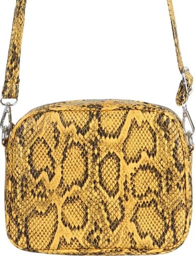 Yehwang -  Bag Snake Print - Geel