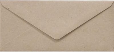 Papicolor Envelop Formaat 110 X 220 Mm Kleur Recycling Grijs