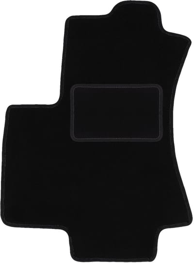 Bestuurdersmat zwart voor: Opel Zafira A minivan (1999-2005)