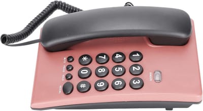 Vaste Telefoon met Grote Knoppen voor Senioren - Batterijvrij en Eenvoudig te Gebruiken