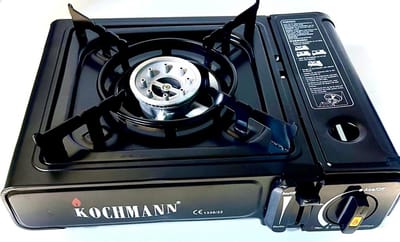 Kochmann Trasnportabler Gaskocher Camping - Draagbaar Gasvuur