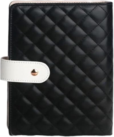 Sieradenkistje op reis - Sieradendoos organizer - Sieraden opbergen - Afneembare zijkanten - 19.5 x 14.5 cm - Zwart