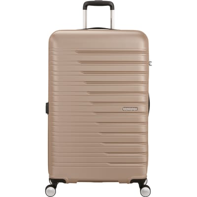 American Tourister Koffer - Flashline Spinner (4wielen) 78cm Uitbreidbaar - Ivory Gold - 4.4 kg -109 l