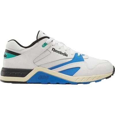 Reebok Dames ERS 4000 Leren Sneakers (Wit/Blauw)