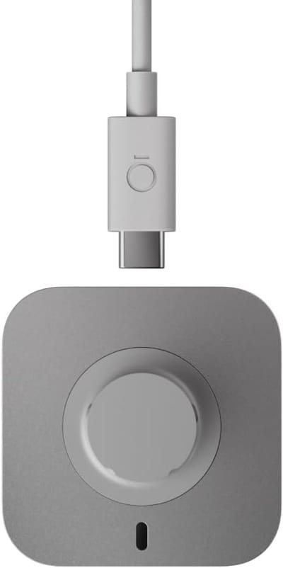 Ring Oplader - Smartring Dock - Batterij Opladen - Inclusief USB-C Kabel - Maat 7 - Grijs