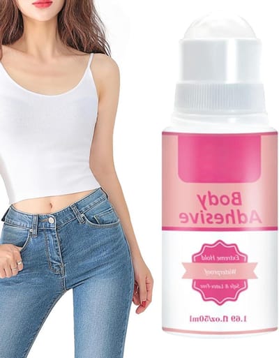 Lichaamslijm - Kostuum tape - Kleding fixatie - Zweetbestendig - 50g - Transparant