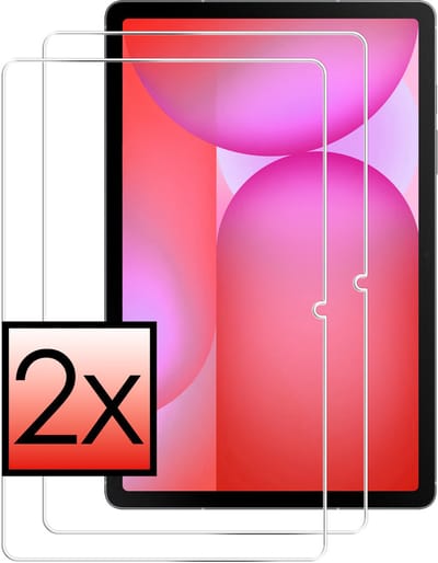 Screenprotector - 2 Stuks - Geschikt voor Samsung Galaxy Tab S10 FE - Extra Sterk - Beschermglas - Gehard Glas - Tempered Glass - Screen Protector - Bescherm Cover