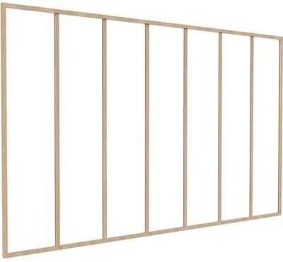 Vente-unique Werkplaatsraam van gepoedercoat aluminium - 210 x 130 cm (B x H) - Licht naturel - BAYVIEW