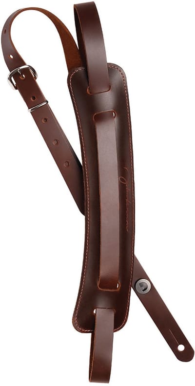 D'Addario 19JL01 John Lennon Selmer Strap Signature Gitaarband Bruin