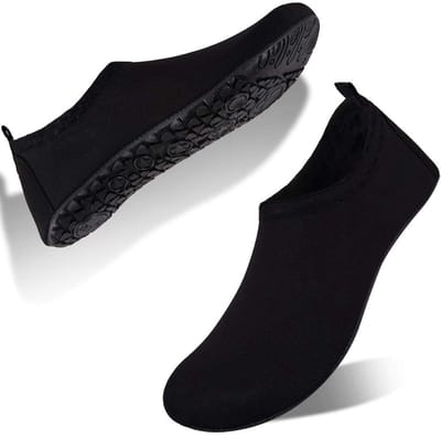 Dailygoods- Waterschoenen voor Dames/Heren - Neopreen Rubberen Zool - Afzwemschoenen - Strand/Snorkelen - Maat 34-47 - Antislip Bescherming - Aqua Shoes