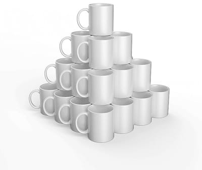 Cricut - mug - white - 340 ml (pack of 36)