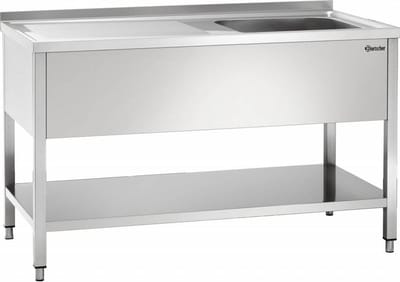 Spoelcentrum - 700 - 140cm Breed - Bak Rechts - Bartscher 306630 - Horeca & Professioneel