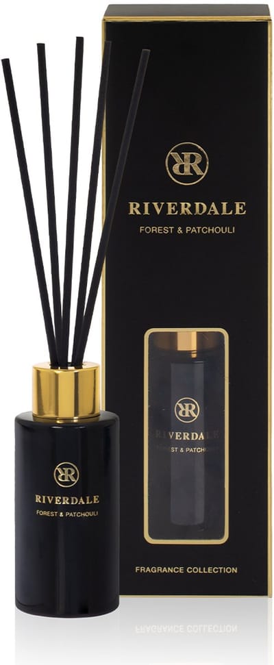 Geurstokjes - Riverdale - 40ml - Forest & Patchouli - In luxe geschenkverpakking