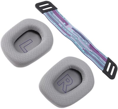 Oordoppen van schuim, oorkussens van traagschuim met hoofdband voor G733 draadloze G335 bedrade gamingheadset, ontworpen voor G733 draadloze headset, G335 bedrade gamingheadset, gemaakt met
